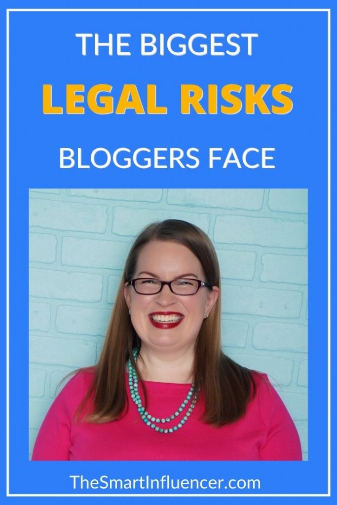 Danielle Liss explains the biggest legal risks that affect bloggers