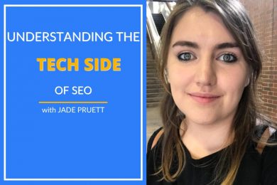 In this episode, we discuss the tech side of SEO with Jade Pruett of HelloSEO